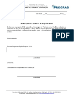 Declarao de Concluso de Proposta PAD