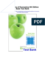Foundations of Economics 6th Edition Bade Test Bank