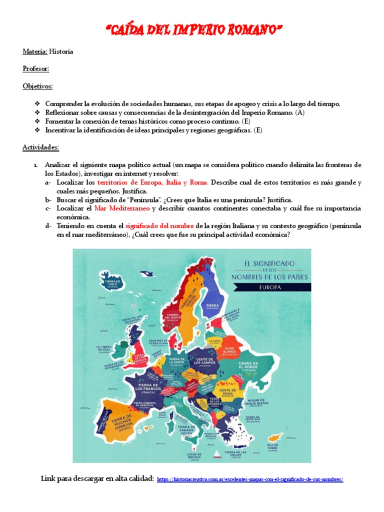 Auge y Caida Del Imperio Romano | PDF | imperio Romano | imperio Bizantino