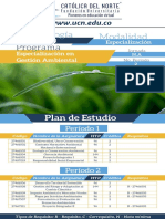 EspecializacionGestionAmbiental Pensum