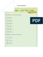 Tarea de Matemáticas