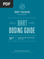 HRT Regimens and Progestogen Doses | PDF | Hormone Replacement Therapy ...