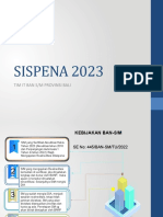 Sosialisasi Sispena 2023