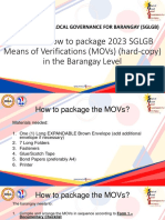 Guide On How To Package MOVs