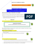 Trabajo en Cuaderno Ciencia