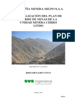Actualizacion Plan Cierre Minera Cerro Lindo