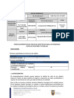 Fortalecimientos de Vinculos Afectivos para Las Personas Adultas Mayores y Familias