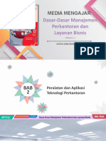 Bab 2 Peralatan Dan Aplikasi Teknologi Perkantoran