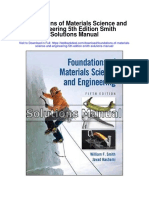 Foundations of Materials Science and Engineering 5th Edition Smith Solutions Manual