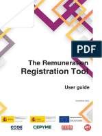 Remuneration Registration Tool User Guide