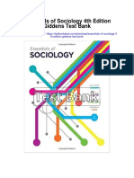 Essentials of Sociology 4th Edition Giddens Test Bank