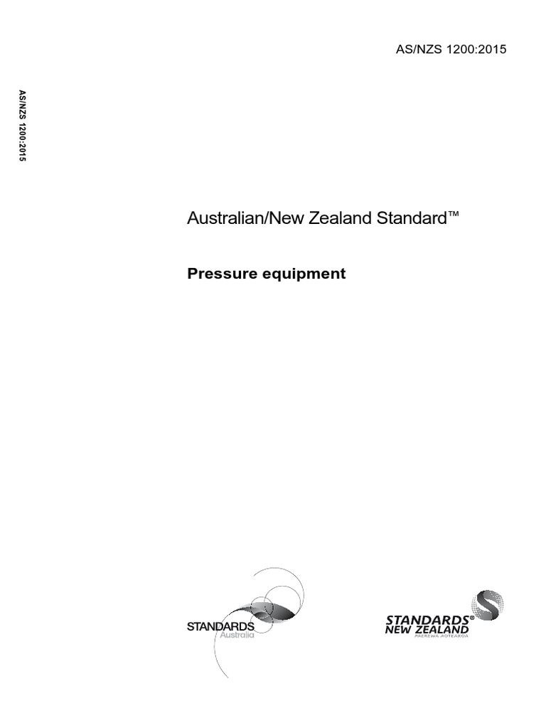 As 1200 2015 Pressure Equipment PDF Boiler Risk