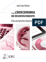 Macroeconomia Do Desenvolvimento - 1 Edição - José Luis Da Costa Oreiro - 2016