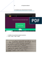 Actividad Modular #3 Matematica