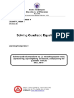 Math9 q1 Wk2 Mod2b Solving-Quadratic-Equation
