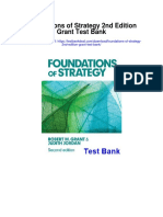 Foundations of Strategy 2nd Edition Grant Test Bank