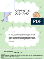 Formas de Gobierno