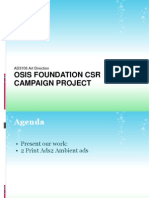 OSIS Foundation CSR Campaign Project