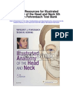 Evolve Resources For Illustrated Anatomy of The Head and Neck 5th Edition Fehrenbach Test Bank