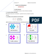 BANCO DE PREGUNTAS - 6°B Primaria