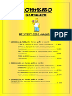 HOMERO SANDWICHS Carta PDF