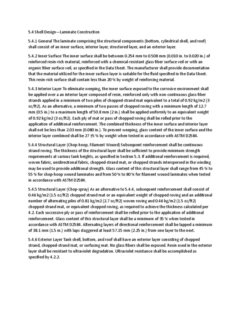 Api 12P | PDF | Fiberglass | Civil Engineering