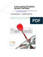 Financial Accounting 7th Edition Harrison Test Bank