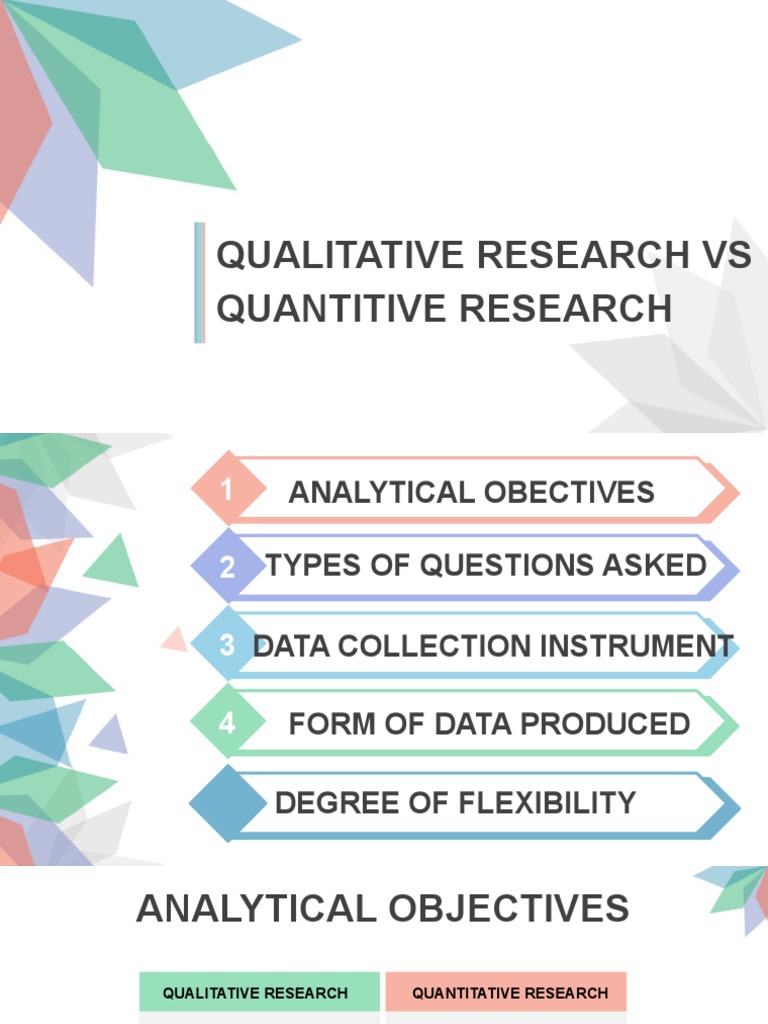 Gs Quali Vs Quanti | PDF