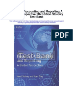 Financial Accounting and Reporting A Global Perspective 5th Edition Stolowy Test Bank