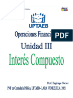 Prof Esgiorge Torrez - UNIDAD III - INTERES COMPUESTO