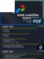 Soal Dan Jawaban - Post Test Safety Induction Ru Vi