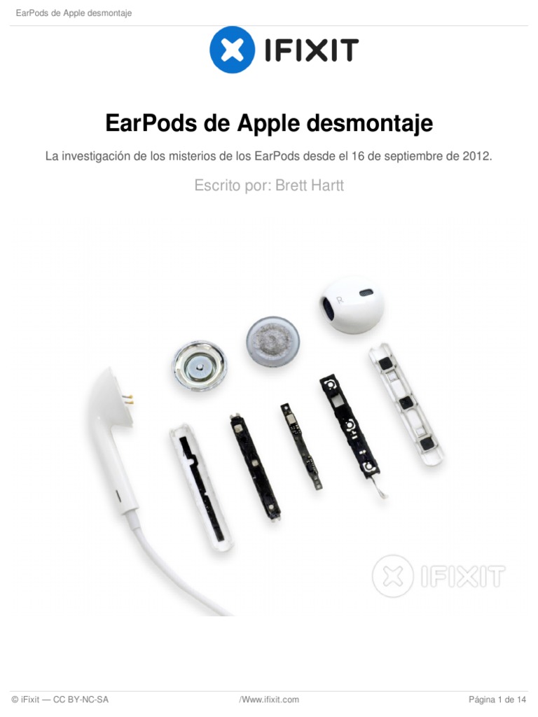 Earpods de Apple Desmontaje 599e08431723ddfeb5425fc2 | PDF | Apple Inc ...