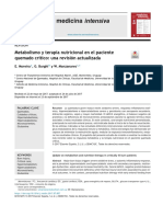 Metabolismo y Terpaia Nutricional Del Paciente Quemado222