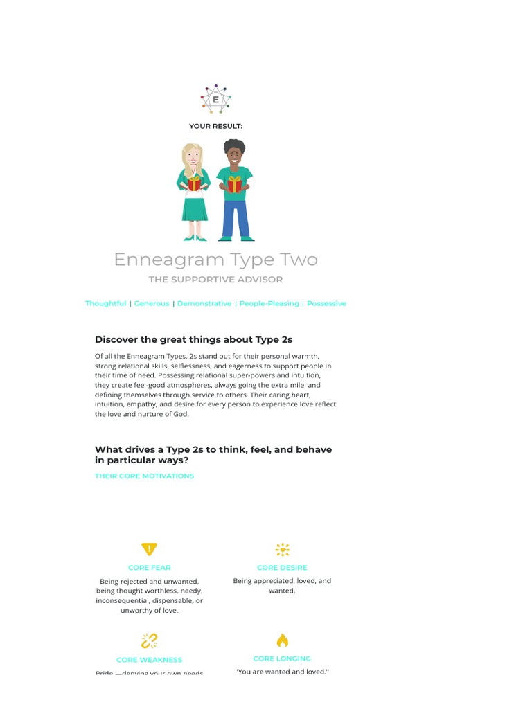 Enneagram Report - Your Enneagram Coach | PDF | Behavioural Sciences ...