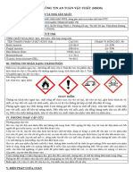 MSDS S022-中干水越南文版