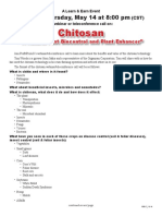 Webinar On Chitosan