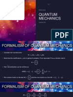 Quantum Mechanics L23