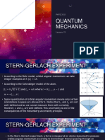 Quantum Mechanics L19