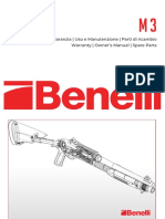 Manual de Uso e Manutenção - M3 Benelli