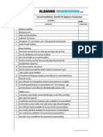 F-016-Accommodation Inspection Checklist