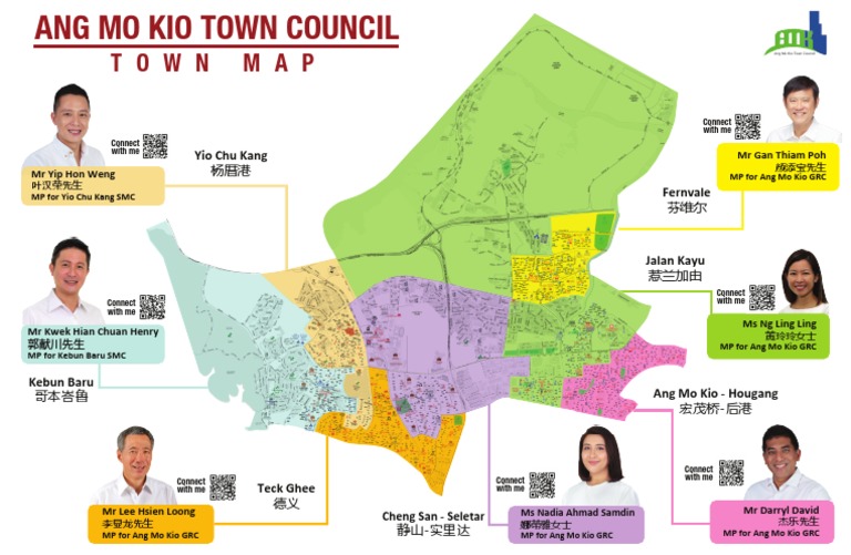 Amktc Town Maps | PDF | Singapore | World Politics