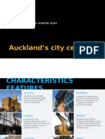 Auckland's City Centre: Click To Edit Master Subtitle Style