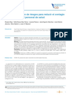 Sistema de Gestión de Riesgos para Reducir El Contagio de COVID-19 en El Personal de Salud