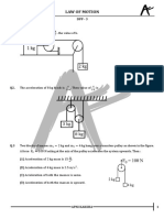 Laws of Motion DPP 3