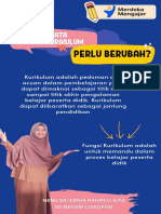 Aksi Nyata Mengapa Kurikulum Perlu Berubah