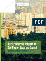 The Ecological Footprint of Sao Paulo - State and Capital