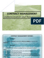 Contract Management