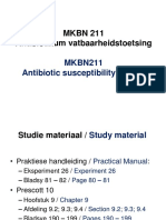MKBN211 - Antibiotic Susceptibility Testing
