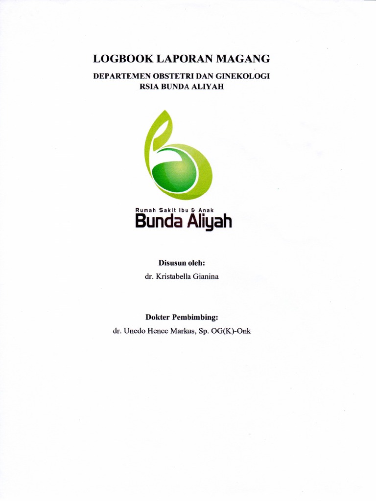 Logbook Laporan Magang Pdf