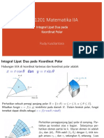 MA 1201 Matematika IIA Integral Lipat 2 Pada Koordinat Polar